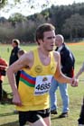 Matt Nicholson (North East) in the Senior Mens McCain Inter Counties Cross Country, Cofton Park, Birmingham.